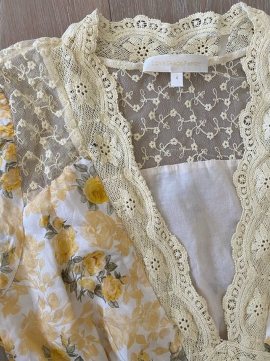 LoveShackFancy Tink Silk Maxi Dress - Picture 6 of 6